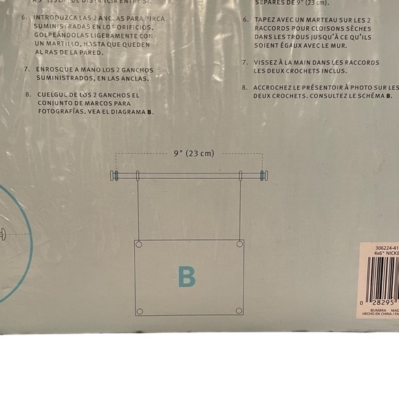 Umbra Trapeze Hanging Photo Display Frame - New in Package - Picture 3 of 5